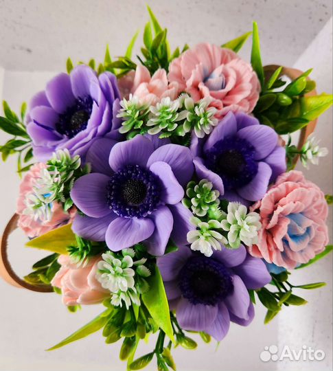 Мыло ручной работы букеты