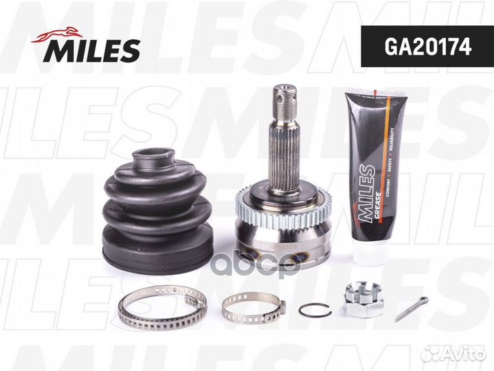 GA20174 miles шрус наружний (ABS) GA20174 Miles