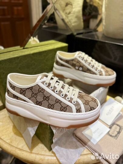 Кеды кроссовки Gucci GG 35-40