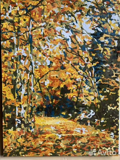 Картины маслом Весна, Лето, Осень