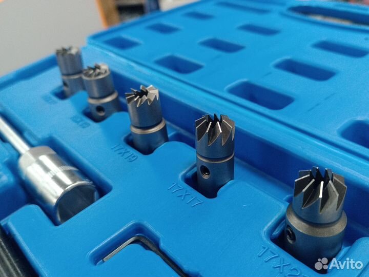 Набор фрез для чистки гнёзд дизельных форсунок