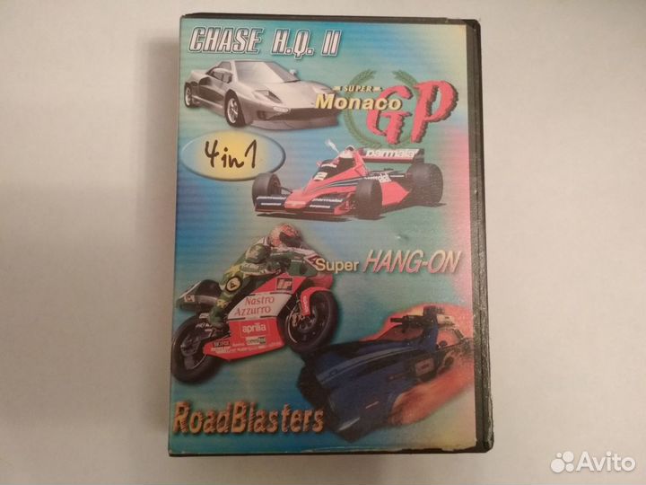 Картридж на Sega (4 в 1)