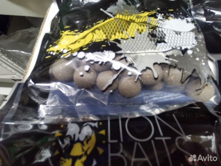 Бойлы серии Ловят и точка lion baits баланс 20мм