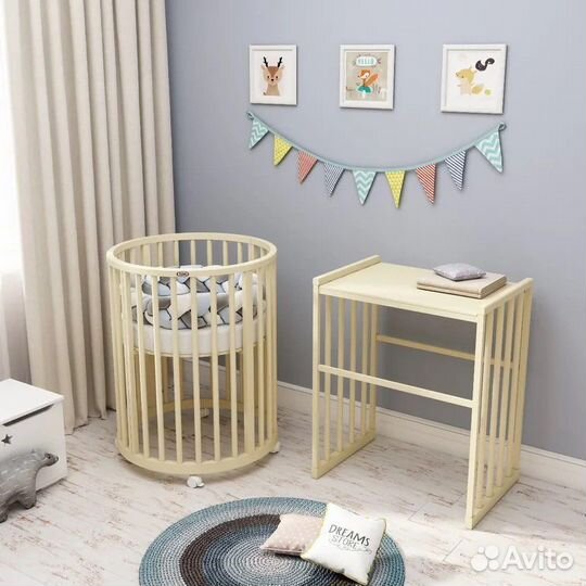 Детская кроватка трансформер 8 в 1