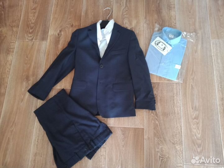 Школьная форма синяя для мальчика 134