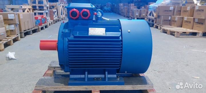 Электродвигатель аир 250М6 (55кВт-1000об) новый