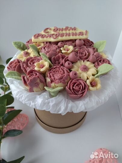 Шоколадные цветы на свадьбу