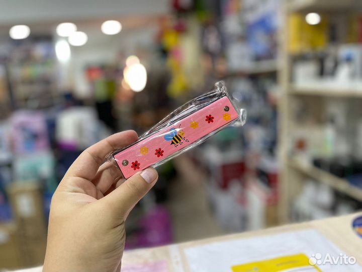 Губная гармошка детская игрушка