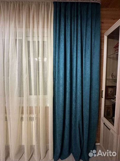 Плотные шторы 2 шт