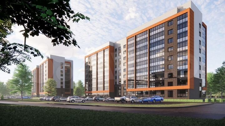 3-к. квартира, 93,2 м², 8/9 эт.