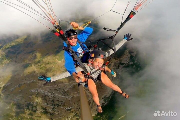 Полет на параплане