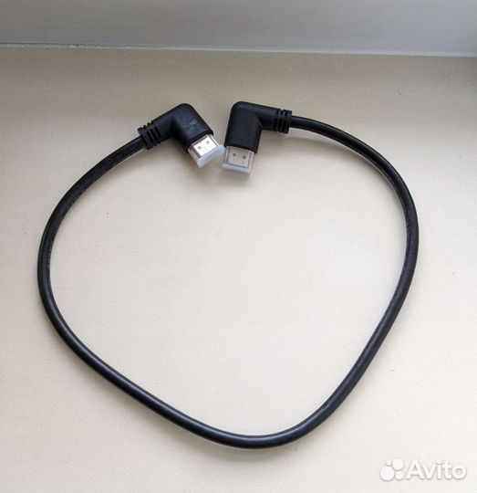 Кабель hdmi угловой 50 см