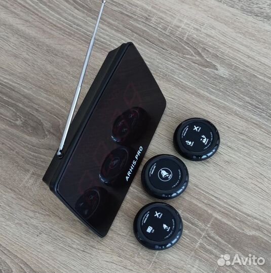 Беспроводная кнопка вызова официанта с табло