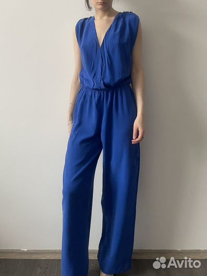 Винтаджнвй двусторонний комбинезон