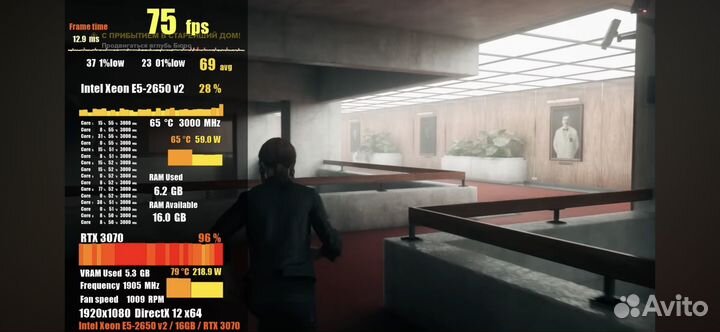 Комплект 8 ядер Xeon 2650v2+x79+16gbDDR3