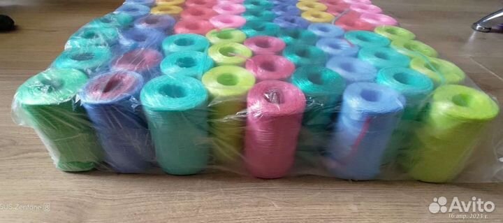 Полипропиленовая пряжа для мочалки