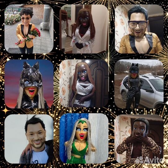 Ростовые куклы звезд