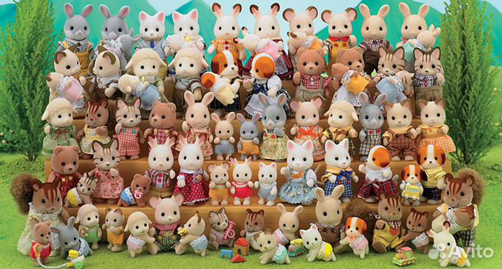 Сильваниан Фэмилис Наборы фигурок Оригинал Семейки