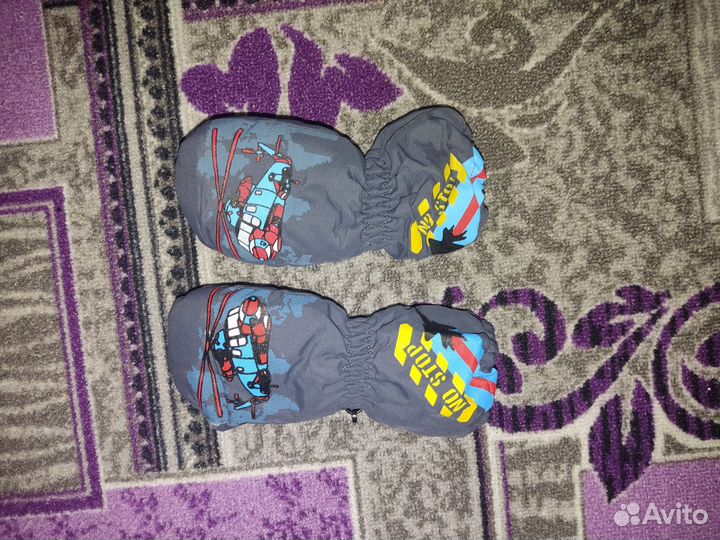 Варежки зимние для мальчика