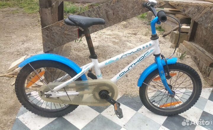 Детский велосипед author 16