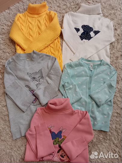 Свитер для девочки р 110-122
