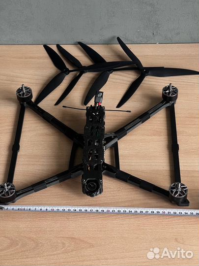 Квадpoкоптер фпв Piranha 10 
