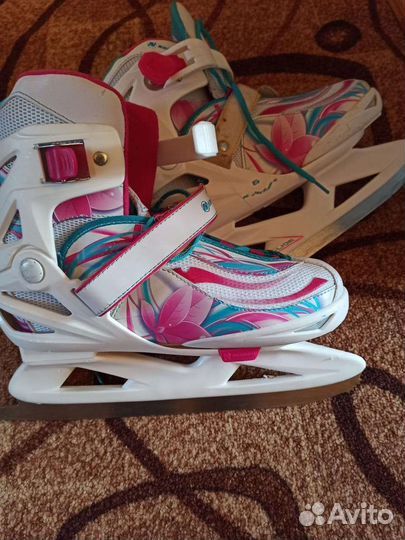 Коньки для девочки раздвижные