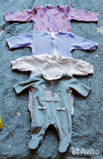 Большой пакет брендовых вещей на девочку 56-68