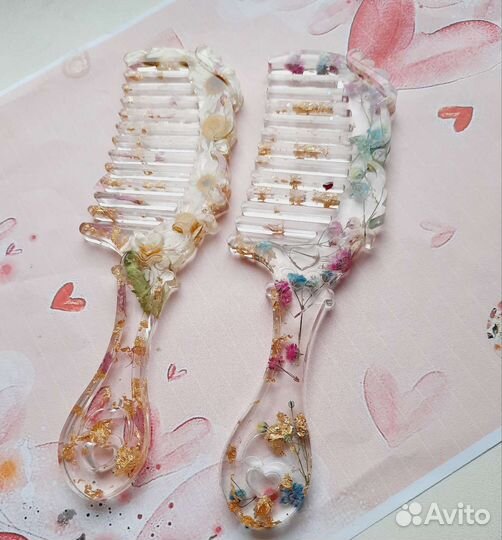 Расческа(гребень)из эпоксидной смолы