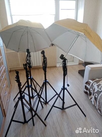Студийный свет стойка зонт