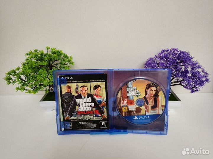 Диск gta 5 ps4