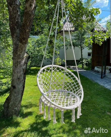 Кресло (качеля) подвесное (плетёное)
