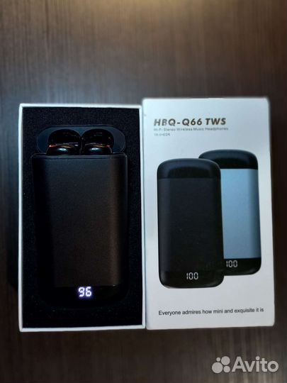 Беспроводные наушники + power bank