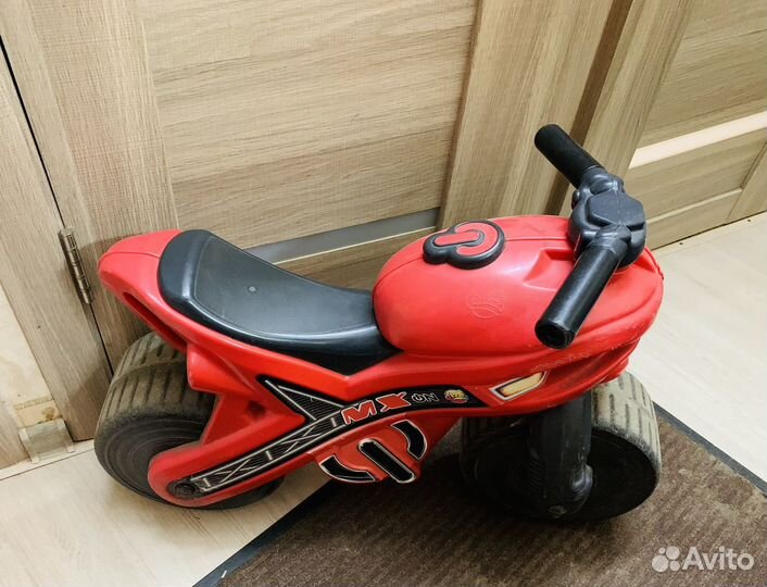 Детский мотоцикл беговел Полесье