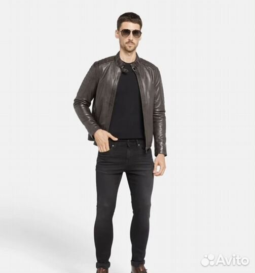 Кожаная куртка AIM