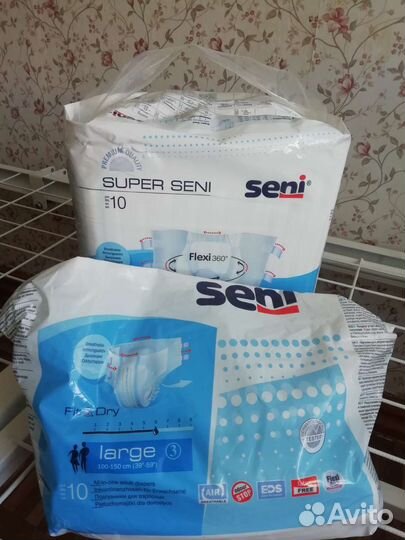Памперсы для взрослых seni 3