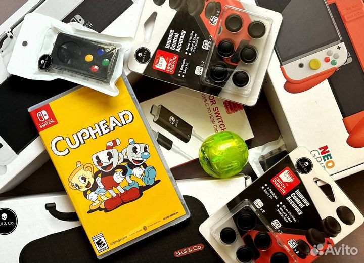 NeoGrip Skull & Co. для Nintendo Switch / новый