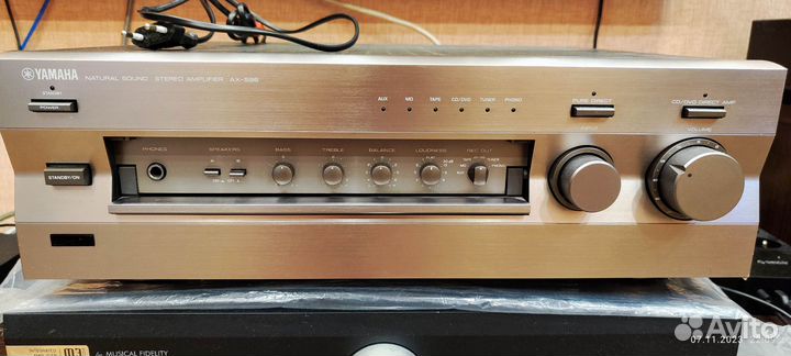 Усилитель yamaha ax 596