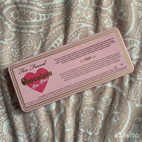 Тени Too faced Chocolate