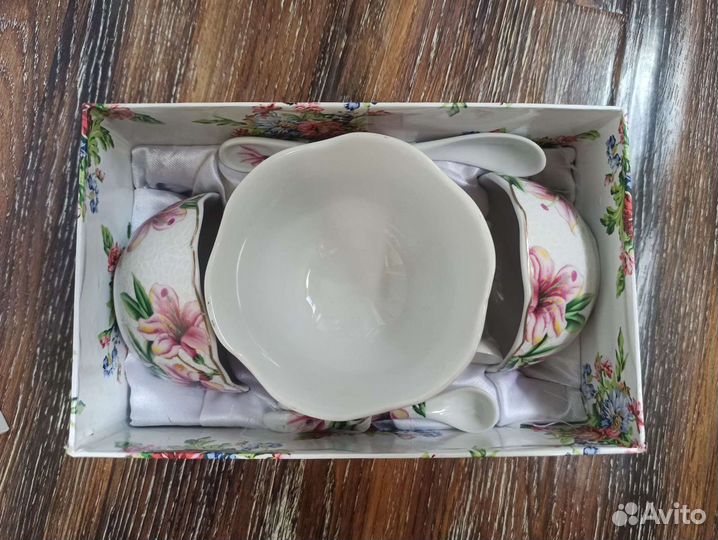 Чайный фарфоровый набор