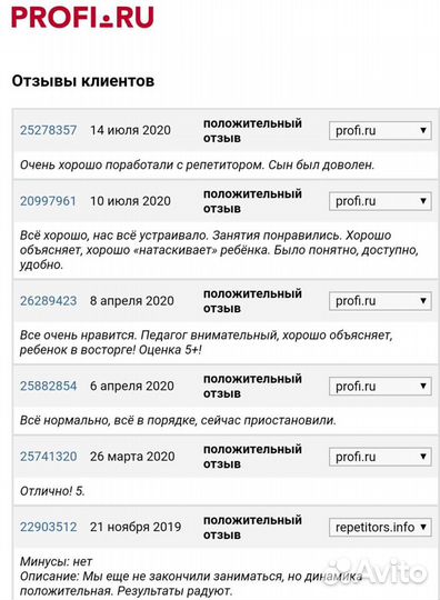Репетитор по химии и биологии