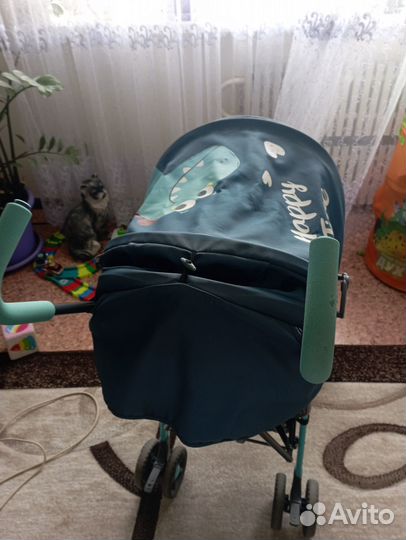 Прогулочная коляска трость бу
