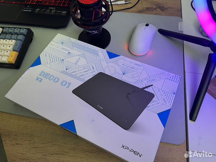 Графический планшет XP Pen deco 01 v2