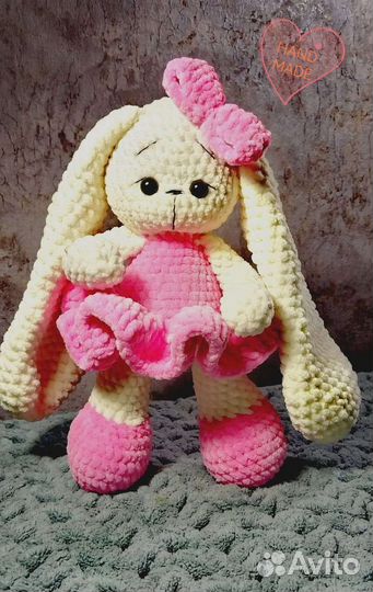 Зайка ручной работы