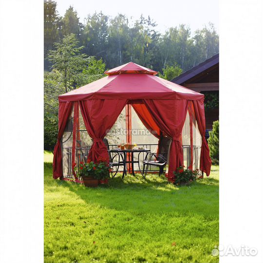 Шатер Павильон сад шестиугольный, 350 х 350 х 268