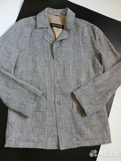 Льняной мужской пиджак BOS bison