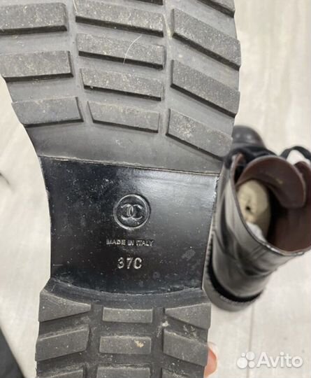 Ботинки chanel