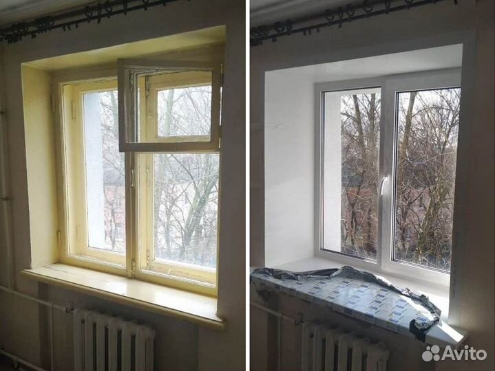 Окна пвх от производителя / остекление балконов