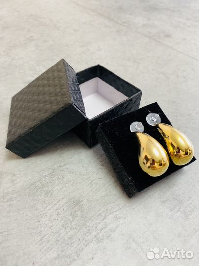 Серьги капли