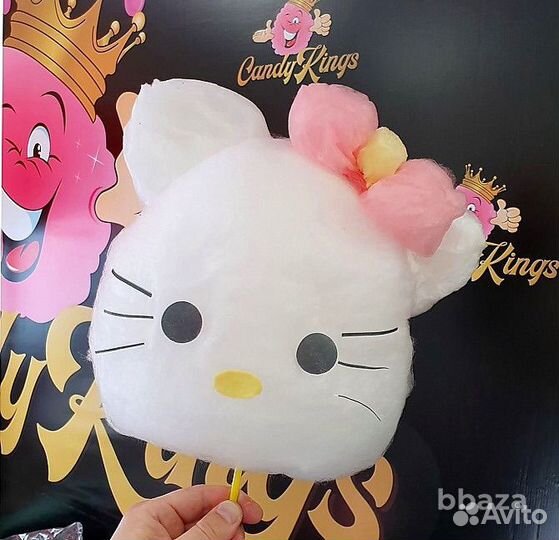 Фигурная сладкая вата на ваш праздник С выездом